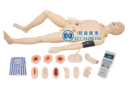 XM-HL3高級全功能護(hù)理訓(xùn)練模擬人,全功能護(hù)理人模型